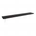 EasyFit Radiator Shelf - High Gloss Black - 600x150x18mm 13396