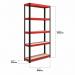 RB Boss 5x Tier Shelving Unit - 1800x900x300mm 250kgs UDL - RedBlack 13499