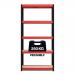 RB Boss 5x Tier Shelving Unit - 1800x900x300mm 250kgs UDL - Red/Black 13499