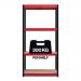 RB Boss 4x Tier Shelving Unit - 1800x900x400mm 300kgs UDL - Red/Black 13503