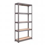 RB Boss 5x Tier Shelving Unit - 1800x900x300mm 250kgs UDL - Galvanised 13505