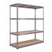 RB Boss 4x Tier Shelving Unit - 1800x1600x600mm 300kgs UDL - Galvanised 13510