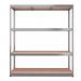 RB Boss 4x Tier Shelving Unit - 1800x1600x600mm 300kgs UDL - Galvanised 13510