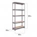 RB Boss FastLok 5x Tier Shelving Unit - 1800x900x300mm 250kgs UDL - Galvanised 13605