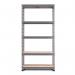 RB Boss FastLok 5x Tier Shelving Unit - 1800x900x400mm 250kgs UDL - Galvanised 13606