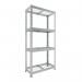 RB Boss FastLok All Weather 4x Tier Shelving Unit - 1600x750x350mm 175kgs UDL - Powdercoated 13798