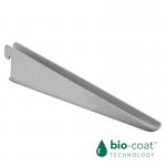 Bio-Coat Antibacterial Twin Slot U Bracket - 120mm - Silver - 10 Pack 15349-SLV