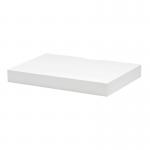 Floating Media Shelf - White - 600x150x18mm 21379