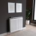 EasyFit Radiator Shelf - Matte White - 600x150x18mm 4501