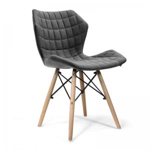 Photos - Computer Chair Amelia Stylish Lightweight Fabric Chair with Solid Beech Legs and 