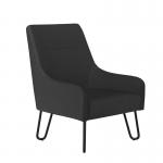 Scandinavian Style Fabric Reception Chair BCF/F272/BK
