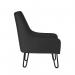 Scandinavian Style Fabric Reception Chair BCF/F272/BK