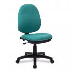 Java 100 Medium Back Operator Chair - Single Lever - Green BCF/I300/GN