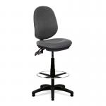 Java 200 Medium Back Draughtsman Chair - Twin Lever - Grey BCF/P505/GY/FCK