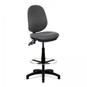Nautilus Designs Java 200 Medium Back Draughtsman Chair - Twin Lever -