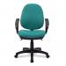 Java 300 Medium Back Synchronous Operator Chair - Triple Lever with Fixed Arms - Green BCF/P606/GN/A