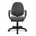 Java 300 Medium Back Synchronous Operator Chair - Triple Lever with Fixed Arms - Grey BCF/P606/GY/A