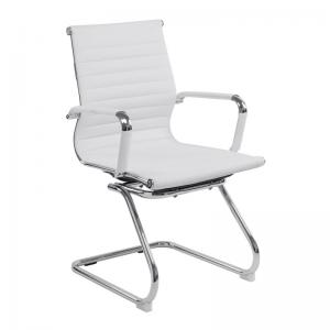 Nautilus Designs Aura Contemporary Medium Back Bonded Leather Visitor