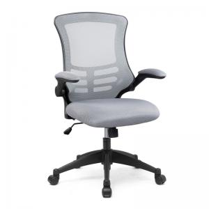 Nautilus Designs Luna Designer High Back Mesh Chair with Folding Arms