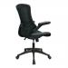 Mercury 2 Executive Medium Back Mesh Chair with AIRFLOW Fabric on the Seat - Black BCM/L1304/BK