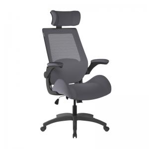 Nautilus Designs Resolute High Back Mesh Chair with High 28 Stone