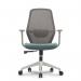 High Back Mesh Chair with Two Tone Design, Moulded Foam Seat Cushion for 10 Hour Usage Time and Back Tilt Mechanism BCM/V630/GY-TL