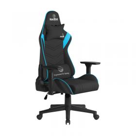 Nautilus Designs Ergonomic Gaming Chair with 4D Multi-Dimensional Armrest & 155° Tilt - Blue BCP/B390/BK-BL