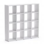 Boon - 16x Cube Shelf Storage System - 1470x1450x330mm - White BOON12-WHT