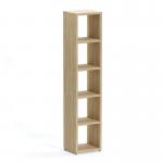 Boon - 5x Cube Shelf Storage System - 1830x380x330mm - Oak BOON14-OAK