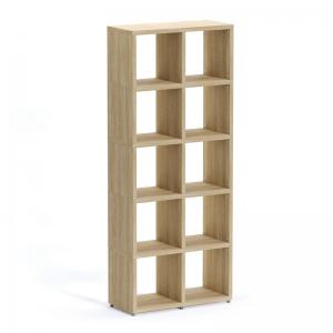 Nautilus Designs Boon - 10x Cube Shelf Storage System - 1830x740x330mm