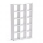 Boon - 15x Cube Shelf Storage System - 1830x1100x330mm - White BOON16-WHT