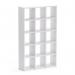 Boon - 15x Cube Shelf Storage System - 1830x1100x330mm - White BOON16-WHT