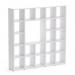 Boon - 21x Cube Shelf Storage System - 1830x1810x330mm - White BOON17-WHT