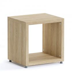 Nautilus Designs Boon - 1x Cube Shelf Storage System - 400x380x330mm - Oak BOON1-OAK