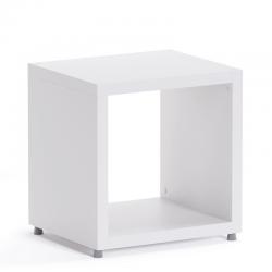Nautilus Designs Boon - 1x Cube Shelf Storage System - 400x380x330mm - White BOON1-WHT