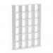 Boon - 24x Cube Shelf Storage System - 2180x1450x330mm - White BOON23-WHT