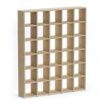 Boon - 30x Cube Shelf Storage System - 2180x1810x330mm - Oak BOON24-OAK