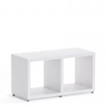 Boon - 2x Cube Shelf Storage System - 400x740x330mm - White BOON2-WHT