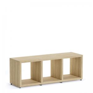 Nautilus Designs Boon - 3x Cube Shelf Storage System - 400x1100x330mm