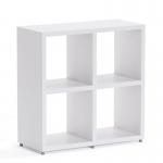 Boon - 4x Cube Shelf Storage System - 760x740x330mm - White BOON4-WHT