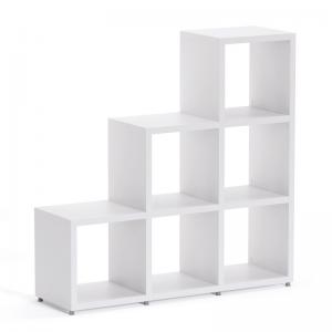Nautilus Designs Boon - 6x Cube Stepped Shelf Storage System -