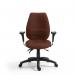 Thames Ergonomic High Back Multi-Functional Synchronous Operator Chair with Adjustable Arms - Wine DPA1431FBSY/AWN