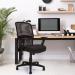 Jupiter Mesh Back Manager Armchair with Adjustable Lumbar Support - Black DPA6200ATGFBK