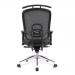 Freedom High Back Mesh Executive Armchair with Coat Hanger And Chrome Base - Black DPA80HBSY/ACH