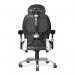 Ergo Ergonomic Luxury High Back Executive Mesh Chair with Chrome Base Certified for 24 Hour Use - ScubaBlack ERGO/YP082/BK