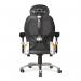 Ergo Ergonomic Luxury High Back Executive Mesh Chair with Chrome Base Certified for 24 Hour Use - SolanoBlack ERGO/YP110/BK