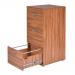 Aspire Filing Cabinet - 3 Drawer - Walnut ET/FC/3D/WN