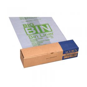 Acorn Big Bin/Twin Bin Heavy Duty Recycling Liner (Pack of 50) 504293 NW142966