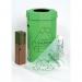 Acorn Cardboard Recycling Bin 60 Litre Green (5 Pack) 402565 NW33005