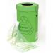 Acorn Cardboard Recycling Bin 60 Litre Green (5 Pack) 402565 NW33005